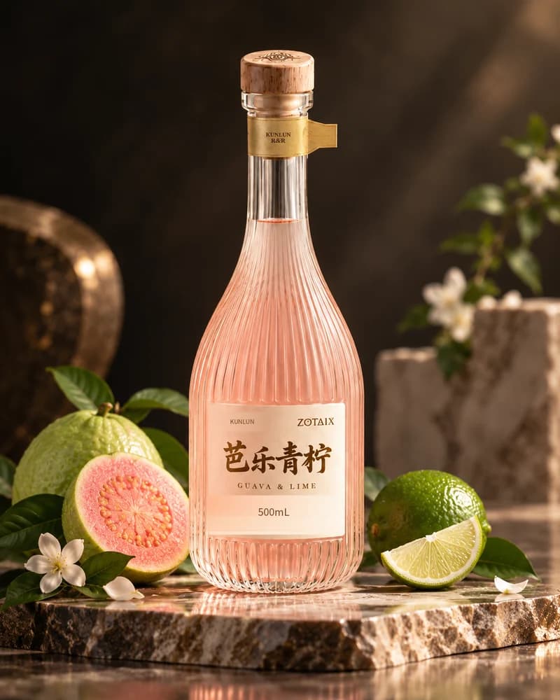 Guava & Lime product render
